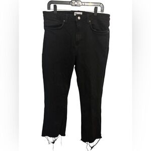 Classic Black Women’s Straight Jeans